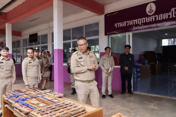 ผู้ว่าฯ นครพนม ติดตามสวนพฤกษศาสตร์โรงเรียน&ndash;หนุนงานศิราภรณ์ สืบสานวัฒนธรรมลุ่มน้ำโขง